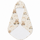 Teddy Roadtrip Hooded Baby Towel