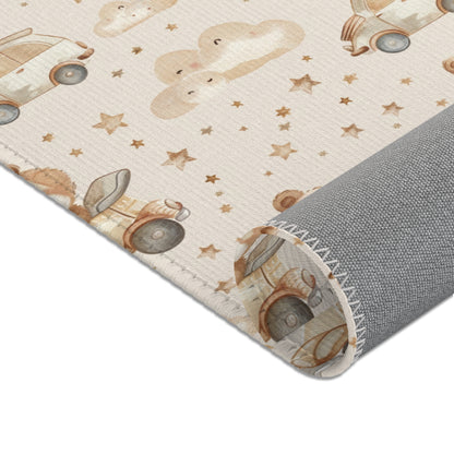 Teddy Roadtrip area rug in the large size