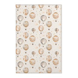 Wandering Balloons nursery area rug in a baby room