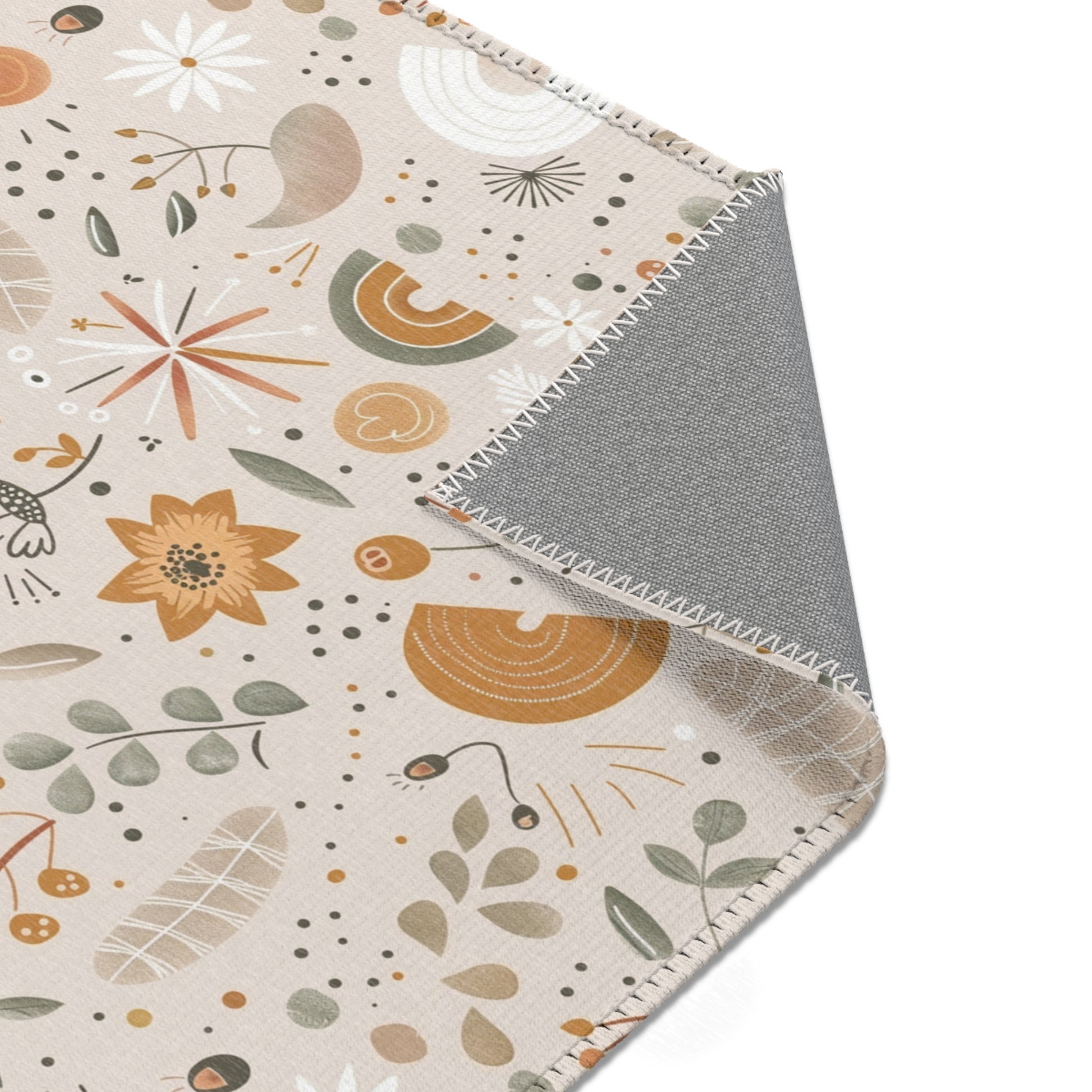 Wildflower Rainbow area rug in the medium size