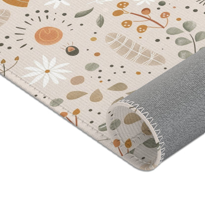 Wildflower Rainbow area rug in the large size